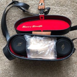 Vintage Sans & Streiffe  8 x 30 Binoculars &  Case & lens EXCELLENT model # 888